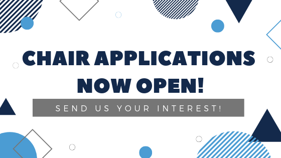 2019 Chair Applications Now Open!