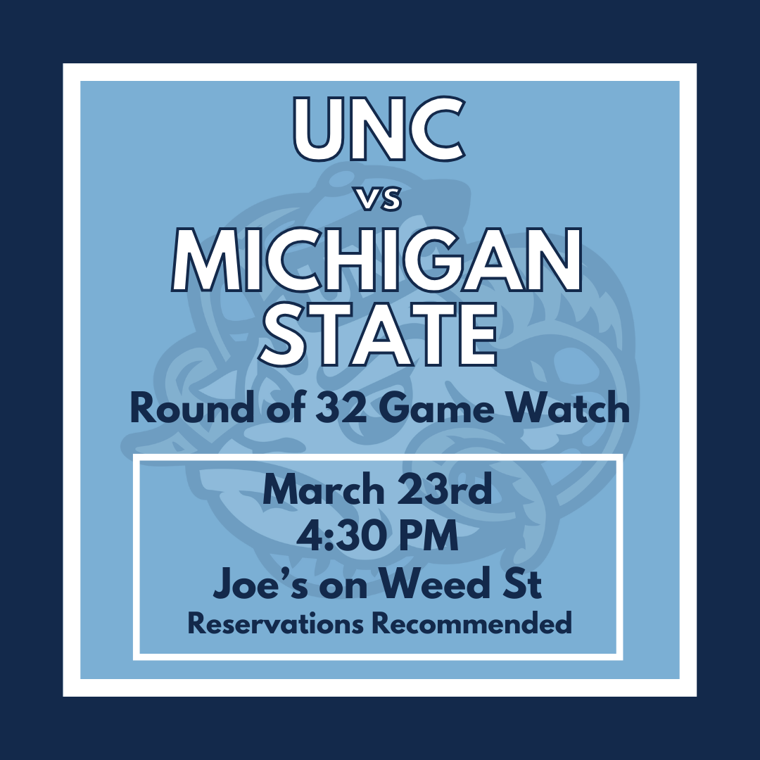 Round of 32 Game Watch: UNC v. Michigan State